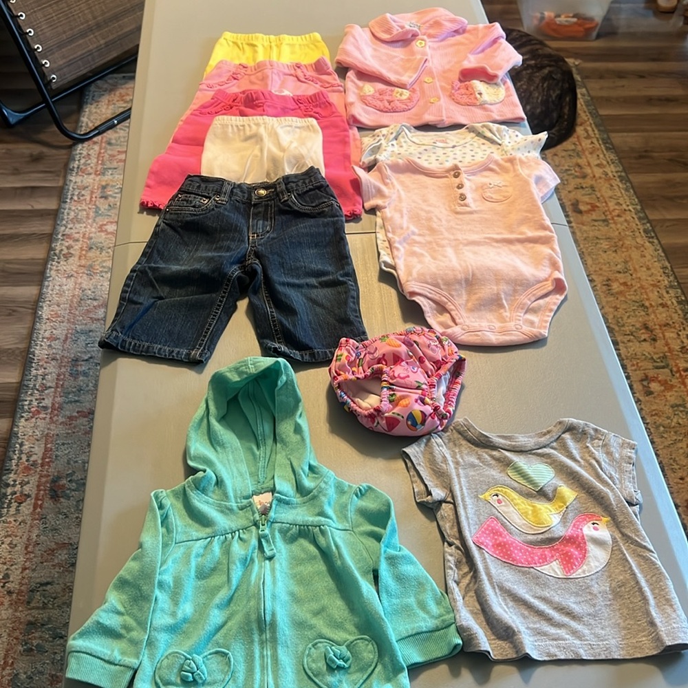 Baby Girl Bundle Size 6-9 Months